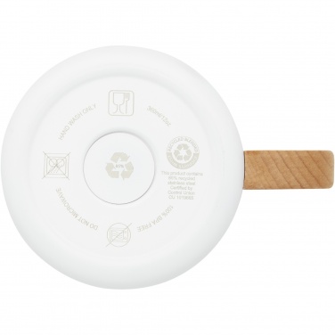 Logotrade dāvanas foto: Bjorn 360 ml RCS sertificēta pārstrādāta nerūsējošā tērauda krūze ar vara vakuuma izolāciju